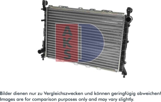 AKS DASIS 010250N Radiator motorkjøling