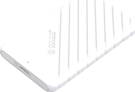 Orico HDD/SSD Harddiskkabinett 2.5" USB 3.0 Hvit