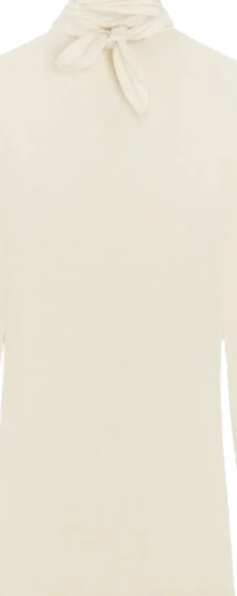 Lemaire Dame Strikkevarer Hvit M,