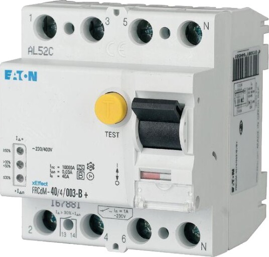 Eaton Jordfeilbryter Digital FRCDM-63/4/003-G/B