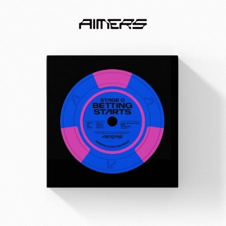Aimers  Stage 0. Betting Starts  Incl. Photobook, Folded Poster, Betting Card, 3 Photocards + Poker Chip  CD