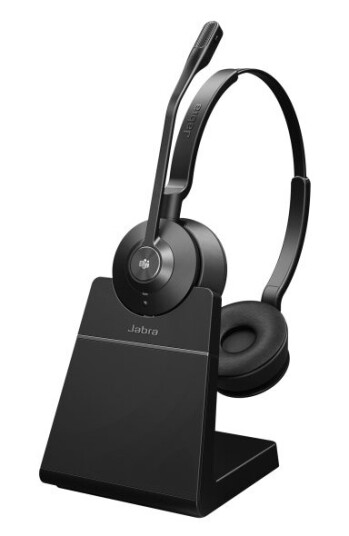 Jabra Engage 55 Ms Stereo, Trådløs, Kontor/Kundesenter, 83 G, Hodesett, Sort Jabra Engage 55 Ms Stereo, Trådløs, Kontor/Kundesenter, 83 G, Hodesett, Sort