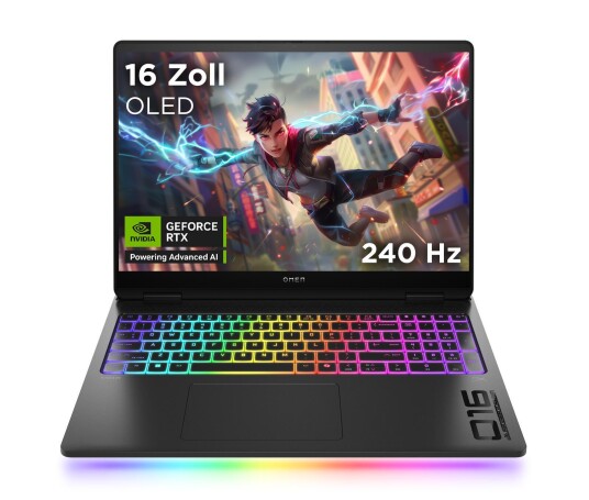 HP Omen Max 16-ak0073ng Gaming Notebook 40.6 cm (16 Zoll) HP Omen Max 16-ak0073ng Gaming Notebook 40.6 cm (16 Zoll)