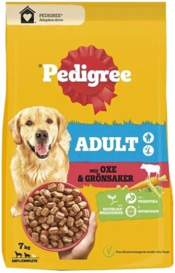 Pedigree Adult Beef & Vegetable 7 kg
