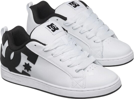 DC Court Graffik WHITE/BLACK 42 DC Court Graffik WHITE/BLACK 42