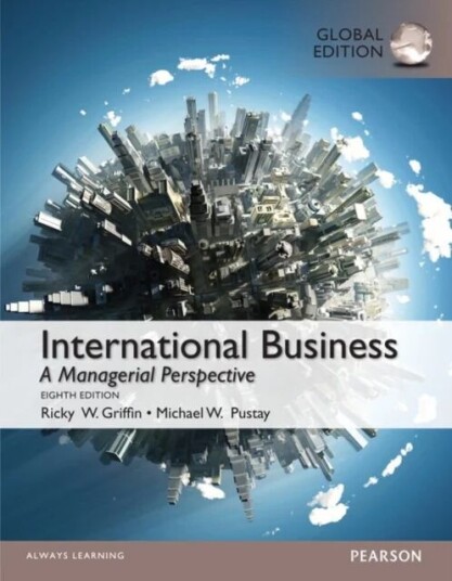 International Business With Mymanagementlab, Global Edition Av Ricky W. Griffin, Michael W. Pustay