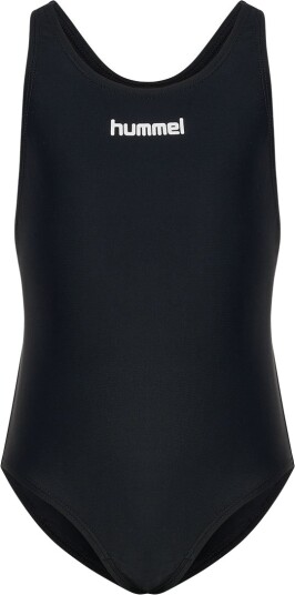 Hummel Hmljr Solid Swimsuit Black 146 Hummel Hmljr Solid Swimsuit Black 146