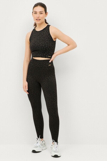 Agnes Cecilia Studio Treningstights AC Studio Seamless Tights Jac Grå