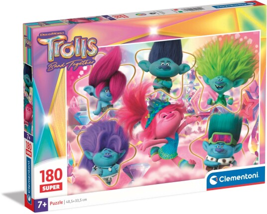 Clementoni Trolls 3 Puzzle 180 pcs 29069