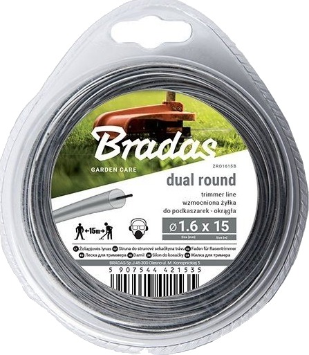 Bradas Zylka Tnaca Ripper Dual 2.0*15M/Rund/Bl. Bradas Zylka Tnaca Ripper Dual 2.0*15M/Rund/Bl.