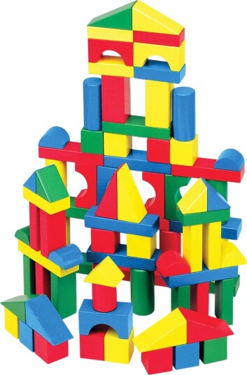Melissa & Doug Treleker - Byggeklosser - 100 stk. - Melissa & Doug - OneSize - Klosser