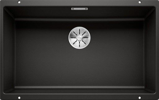 Blanco Subline 700-U UXI kjøkkenvask 73x46 cm, sort Blanco Subline 700-U UXI kjøkkenvask 73x46 cm, sort