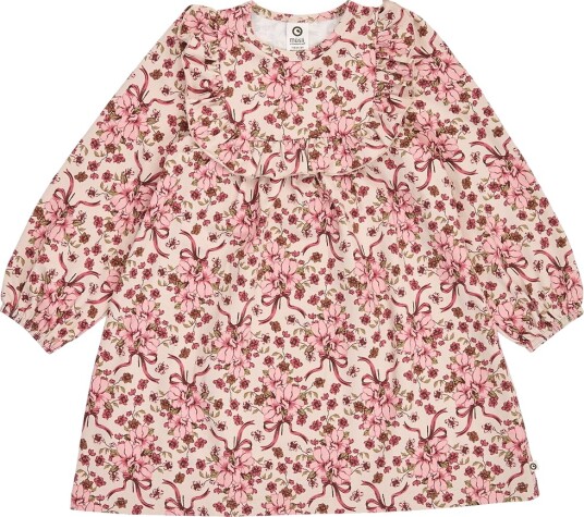 Müsli Kjole   Bukett Ruffle   Oak/Blush/Baroque Rose   Müsli   3 år (98)   Kjole Beige Brun Rosa
