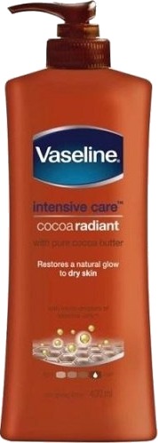 Vaseline Intensive Care Cocoa Radiant Lotion 400 ml med Kakaosmør