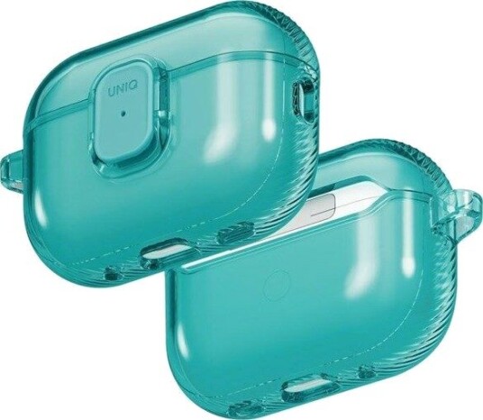 UNIQ Glase Pro Case for AirPods Pro 3 Lock Case - Clear Blue