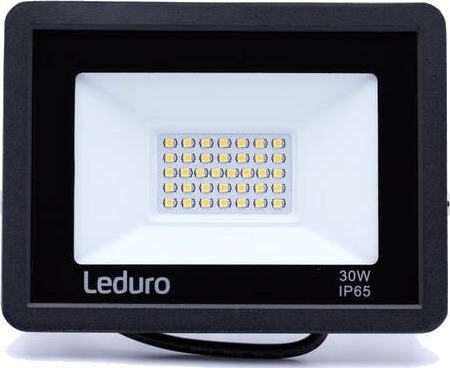 Leduro Pro 30 Sort Ip65 30 W Nøytral Hvit 4500 K 2800 Lm