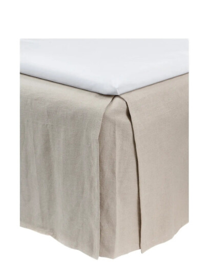 Himla Miramar Bed Skirt - Beige - 90X220X42CM