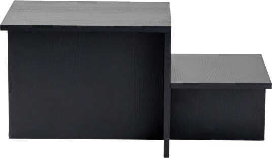 Fabrony sofabord 80x40 cm svart -