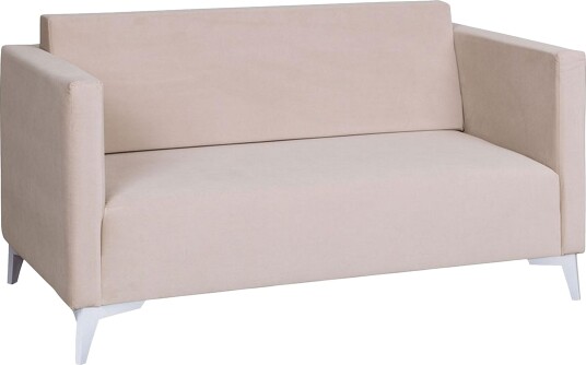 Szafir 2 seter Sofa 82x136 cm Hvit