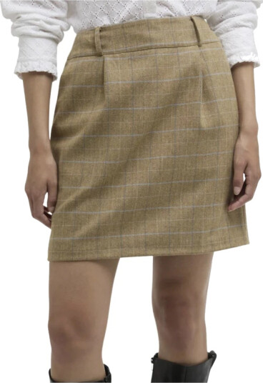 Barbour Dame Skjørt Beige M, Barbour Dame Skjørt Beige M,