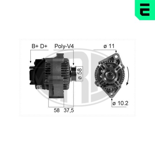 Dynamo ERA 210667A