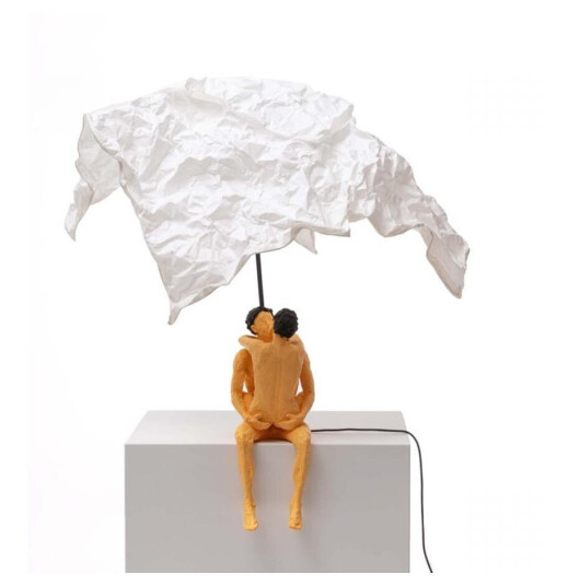 Seletti Love Is A Verb Max And Roberta Bordlampe/Multifarget Seletti Love Is A Verb Max And Roberta Bordlampe/Multifarget