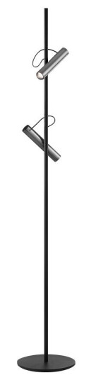 Light Point - Spirit F1 Gulvlampe Dim. Titanium/Svart