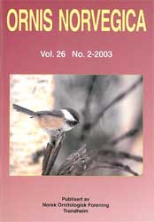Norsk Ornitologisk Forening Ornis Norvegica   2003 2