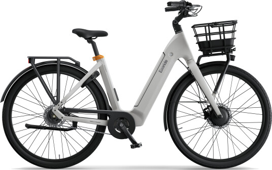 Elsykkel Ecoride Ambassador-4-hubmotor-chain-disc-white-medium