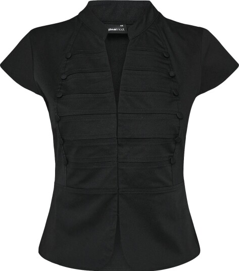 Gina Tricot Shaped Utility Top   Black   36