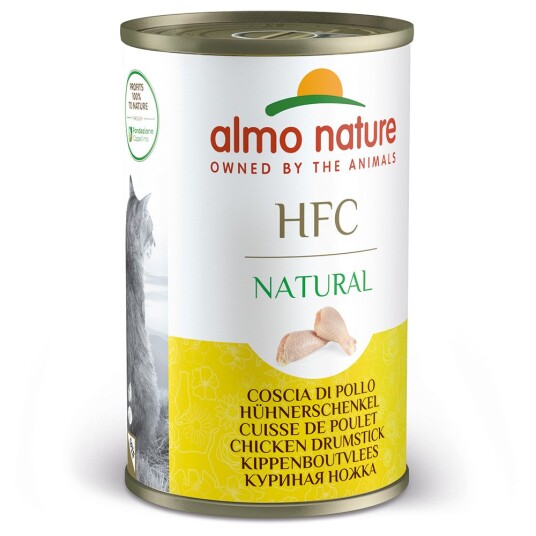 5 + 1 Gratis! 6 X 140 G Almo Nature Hfc Natural Kyllinglår