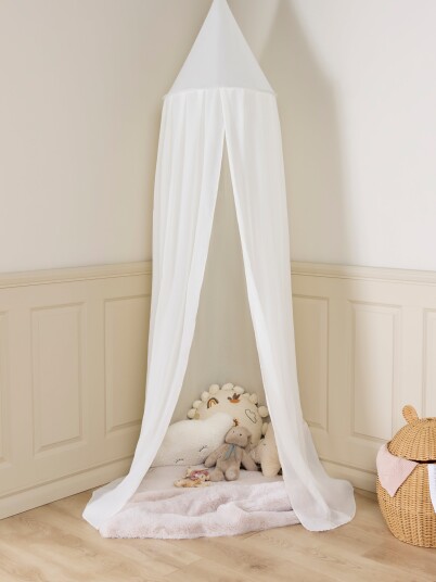 Alice & Fox Veil Baldakin, Linen White