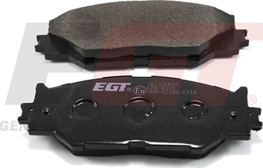 Bremseklosser sett EGT 321160EGT