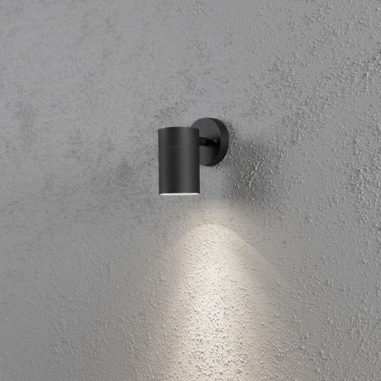 Konstsmide Modena vegglampe nedlys big - Svart