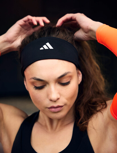 adidas Equipment Sports Headband - Black - ONE SIZE adidas Equipment Sports Headband - Black - ONE SIZE