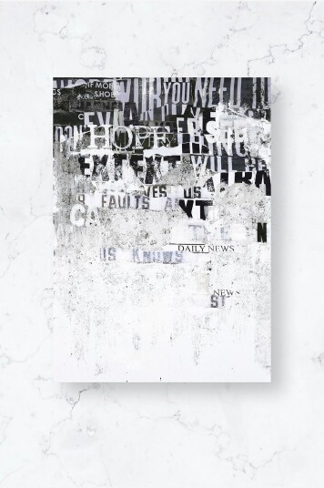 Malerifabrikken   Poster / Hope / Plano   Hvit