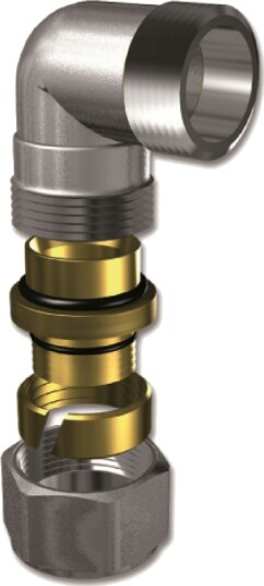 LK Systems Tilkoblingssett Vinkel R25 Utvendig/25x2,3mm LK Systems Tilkoblingssett Vinkel R25 Utvendig/25x2,3mm
