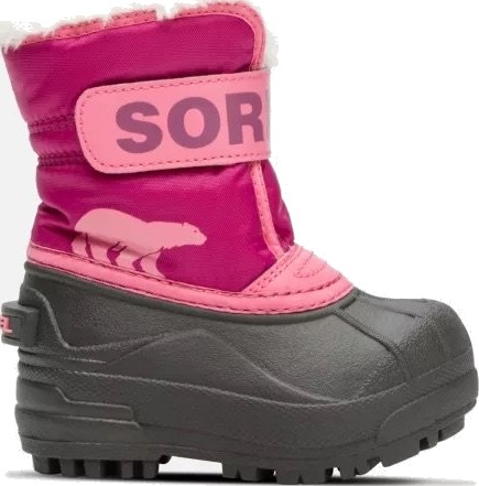 Sorel Toddler Snow Commander Boot Tropic Pink, Deep Blush 5