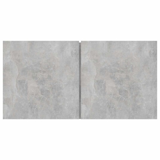 vidaXL Hengende TV-benker 3 stk betonggrå 60x30x30 cm vidaXL Hengende TV-benker 3 stk betonggrå 60x30x30 cm