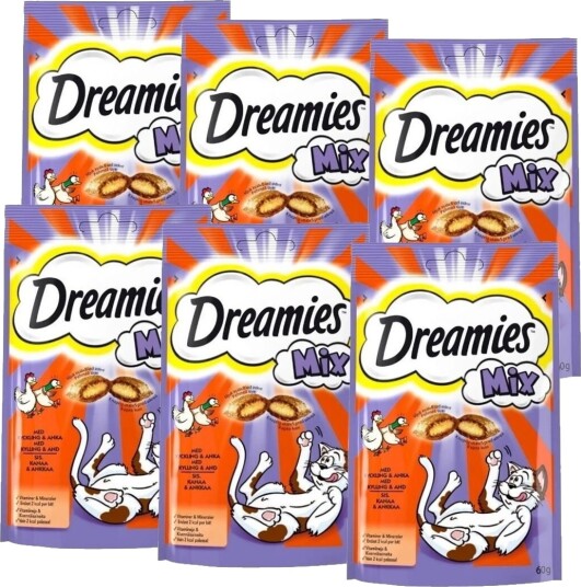 Dreamies Mix Kylling And 6X60 G Dreamies Mix Kylling And 6X60 G
