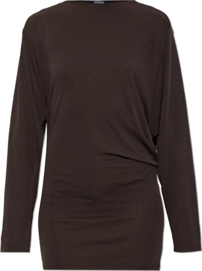 Jacquemus, Dame, Kjoler, Brun, XS,