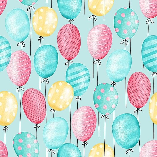Daybyday servietter 33x33cm balloons allover