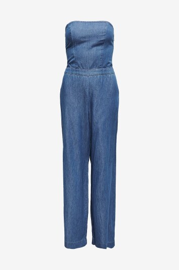 Only Jumpsuit onlAkia Bea SL Dnm Jumpsuit BJ Blå Only Jumpsuit onlAkia Bea SL Dnm Jumpsuit BJ Blå