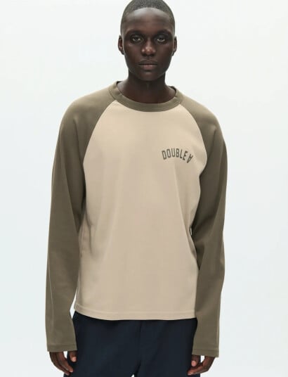 WOOD WOOD Wwdiego Ls Tee 25214 Beige XS WOOD WOOD Wwdiego Ls Tee 25214 Beige XS