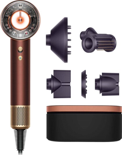 Dyson Tactical Supersonic Nural™ hair dryer Straight+Wavy Plum Copper