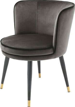Grenada dining chair velvet savona gray Grenada dining chair velvet savona gray