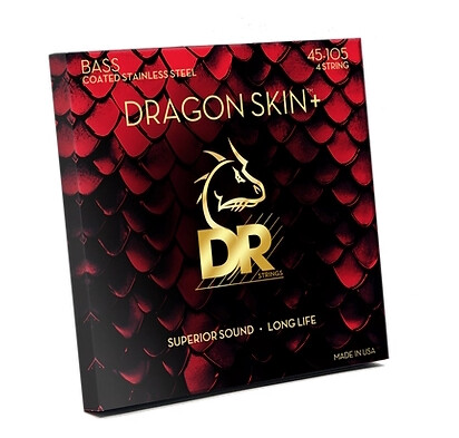 DR Strings DBS-45 Dragon Skin+ 045-105 DR Strings DBS-45 Dragon Skin+ 045-105