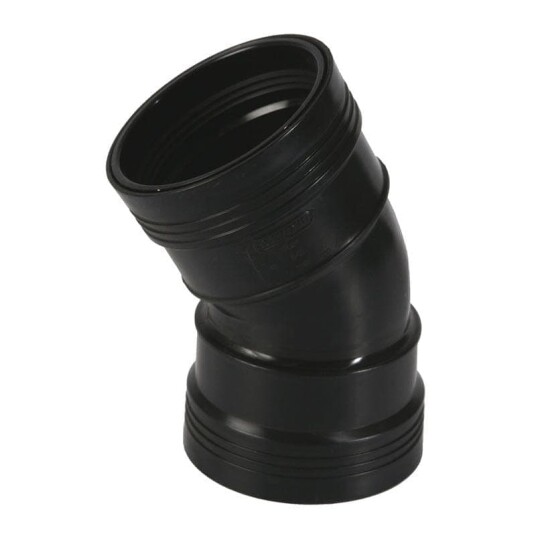 Wavin Wafix Plus Bend PP 15-88,5° Ø32-110mm 110mm / 30°
