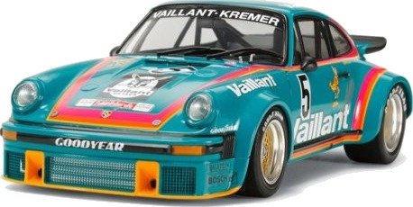 Tamiya 24334 Porsche 934 Vaillant Modellbil Byggesett 1:24