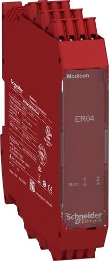 Schneider Electric Ekstern, modul 4 sikkerhetsrelé Utgangsfjær Schneider Electric Ekstern, modul 4 sikkerhetsrelé Utgangsfjær